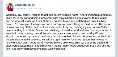 From Facebook...