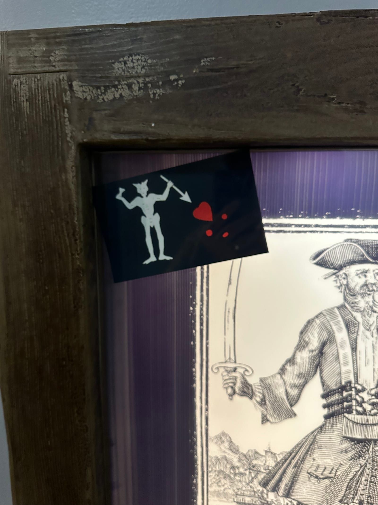 Pirate flag of Black Beard!