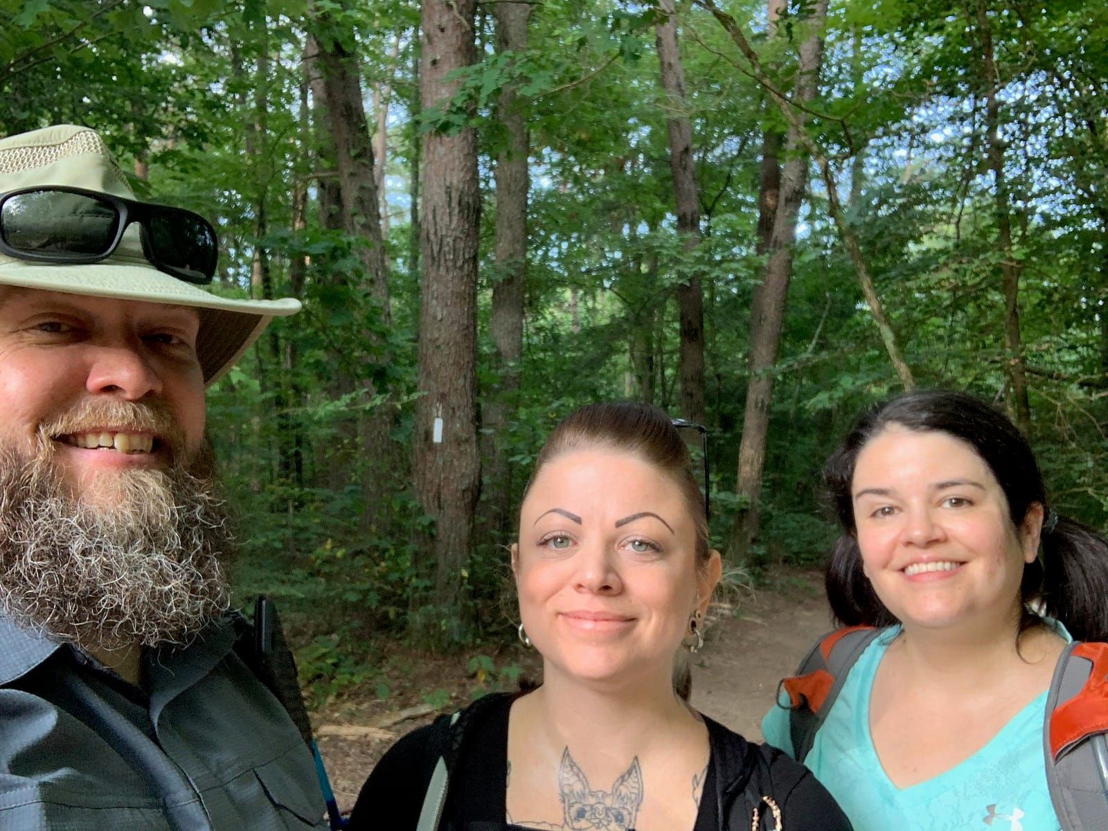 Selfie of Meredith, Whitney and Mike.