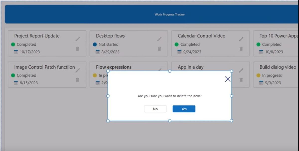 Screenshot of Reza's dialog box